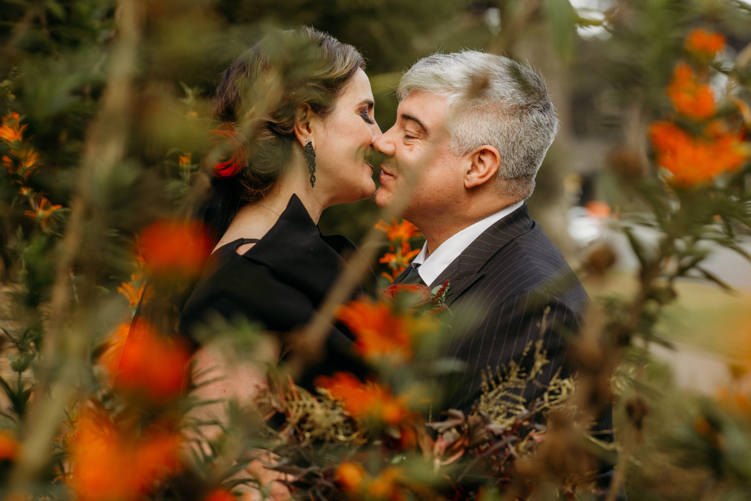 Halloween Elopement at the Portals of the Past in San Francisco